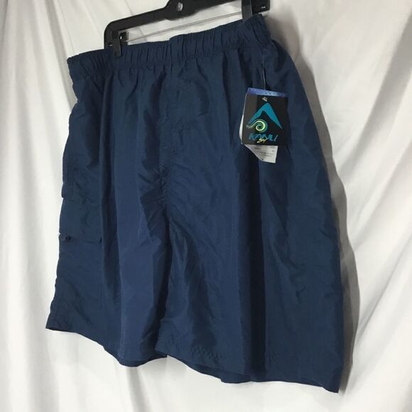 Kanu Surf Men's Havana Swim Trunk in Navy (E5) - Picture 3 of 6